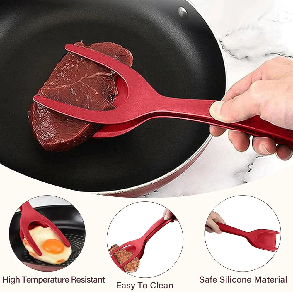 Flip & Grip Magic Spatula ā 2-in-1 Non-Stick Turner for Perfect Eggs, Pancakes, Fish & More!