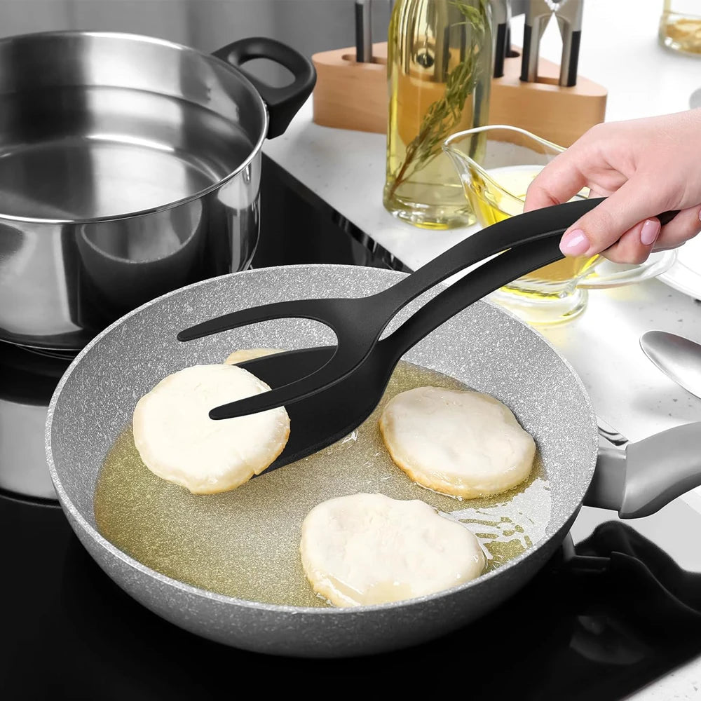 Flip & Grip Magic Spatula ā 2-in-1 Non-Stick Turner for Perfect Eggs, Pancakes, Fish & More!