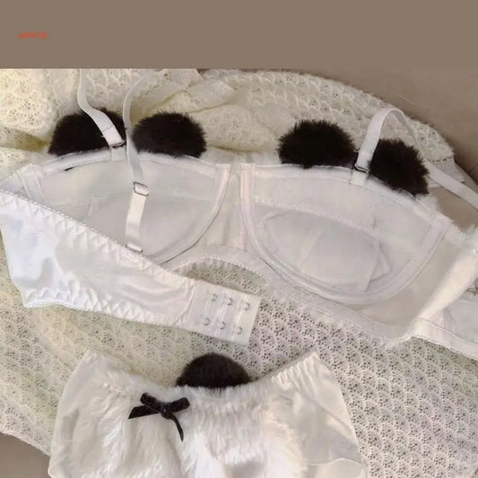 🔥 Viral Plush Bras – Bear & Panda Shapes That Wow! 🐼🐻