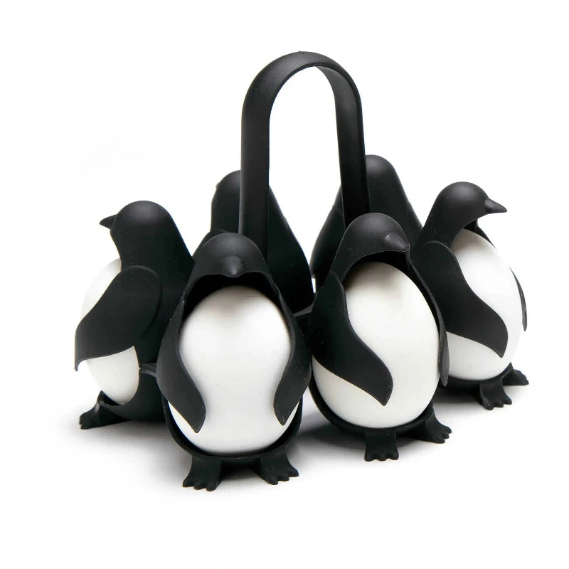 ๐ง Cute Penguin Egg Cooker โ Multi-Function Egg Boiling & Storage Tool for Fun Kitchen Use
