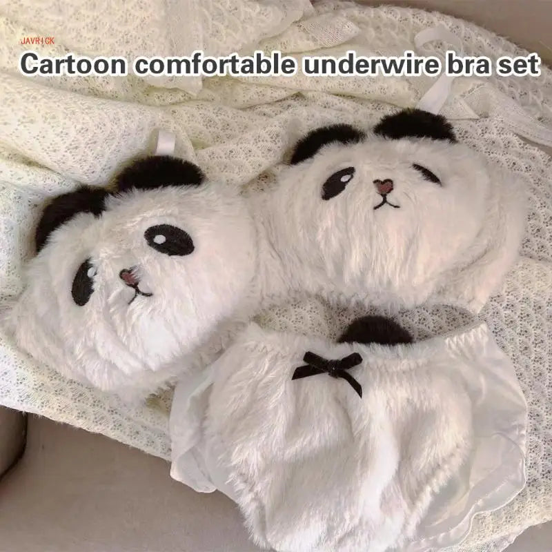 🔥 Viral Plush Bras – Bear & Panda Shapes That Wow! 🐼🐻