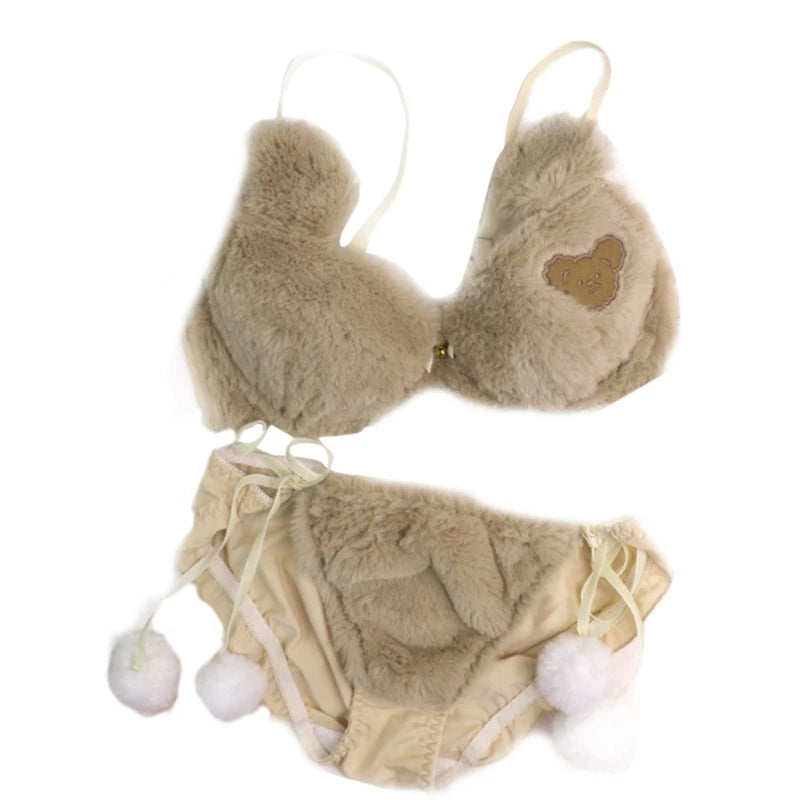 🔥 Viral Plush Bras – Bear & Panda Shapes That Wow! 🐼🐻