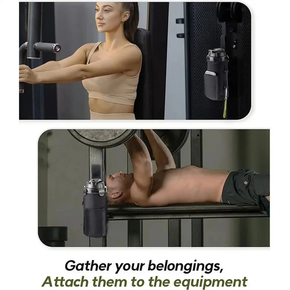 🧲 Magnetic Bottle & Gear Bag – Stick, Store & Go! Perfect for Gym, Travel & Outdoor Use
