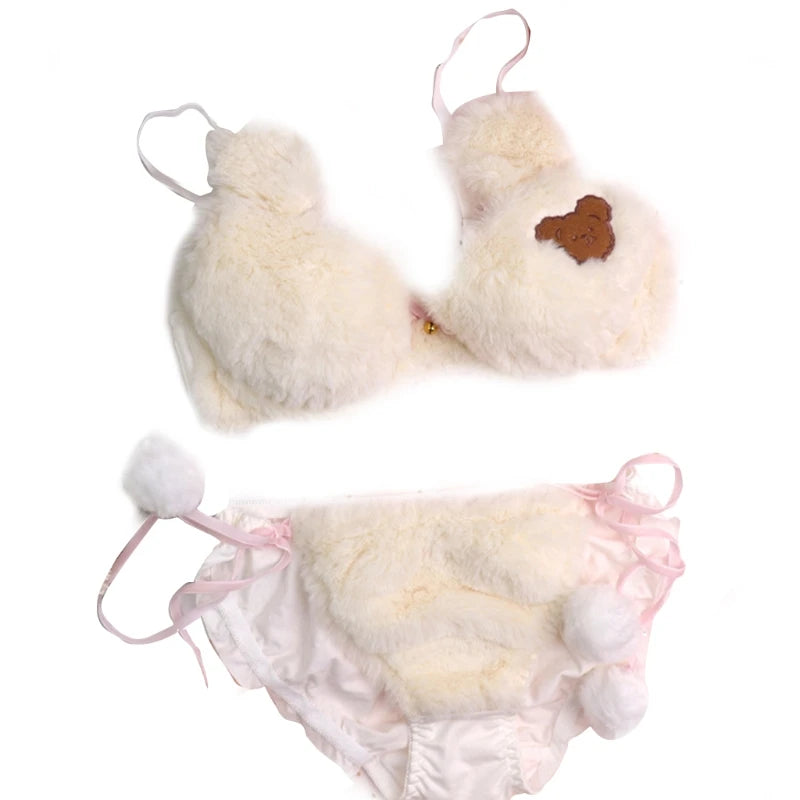🔥 Viral Plush Bras – Bear & Panda Shapes That Wow! 🐼🐻