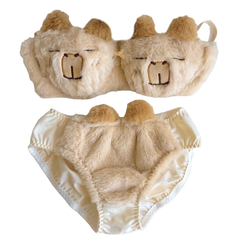 🔥 Viral Plush Bras – Bear & Panda Shapes That Wow! 🐼🐻