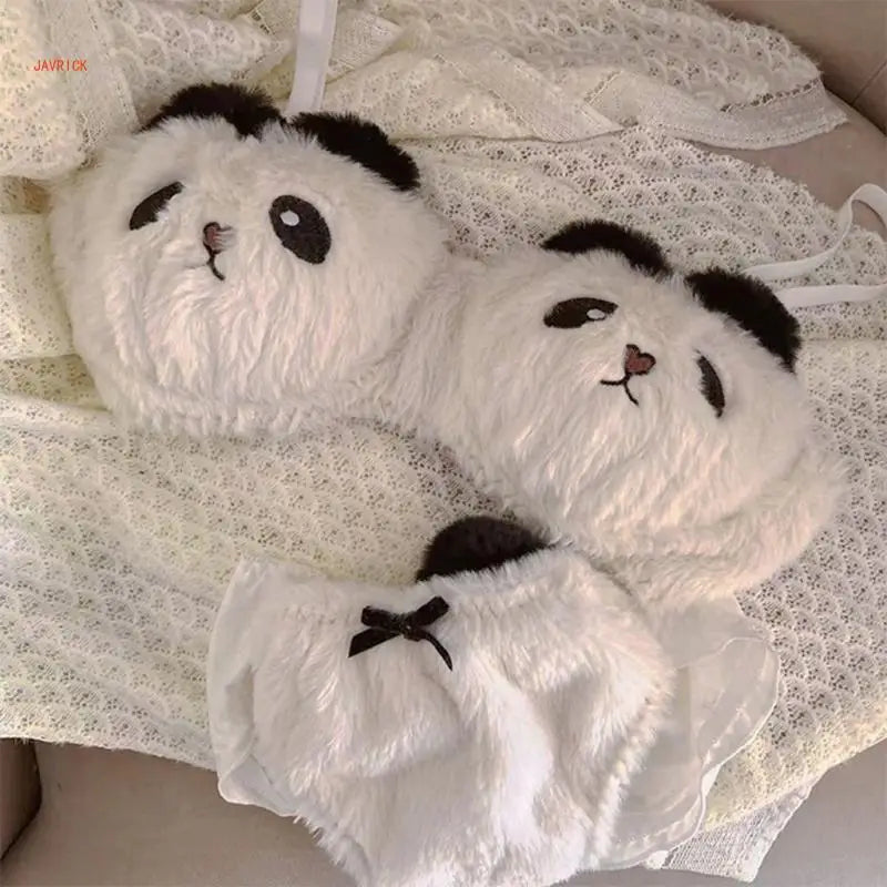 🔥 Viral Plush Bras – Bear & Panda Shapes That Wow! 🐼🐻