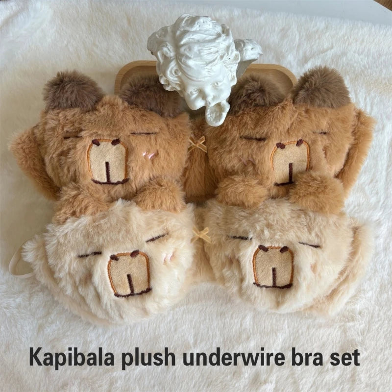 🔥 Viral Plush Bras – Bear & Panda Shapes That Wow! 🐼🐻
