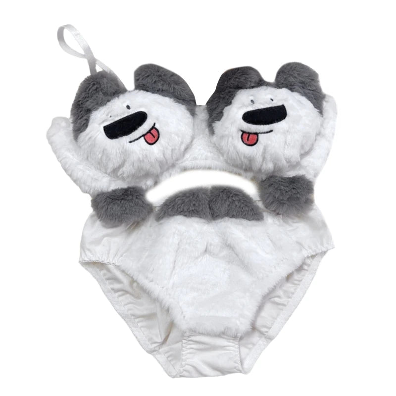 🔥 Viral Plush Bras – Bear & Panda Shapes That Wow! 🐼🐻