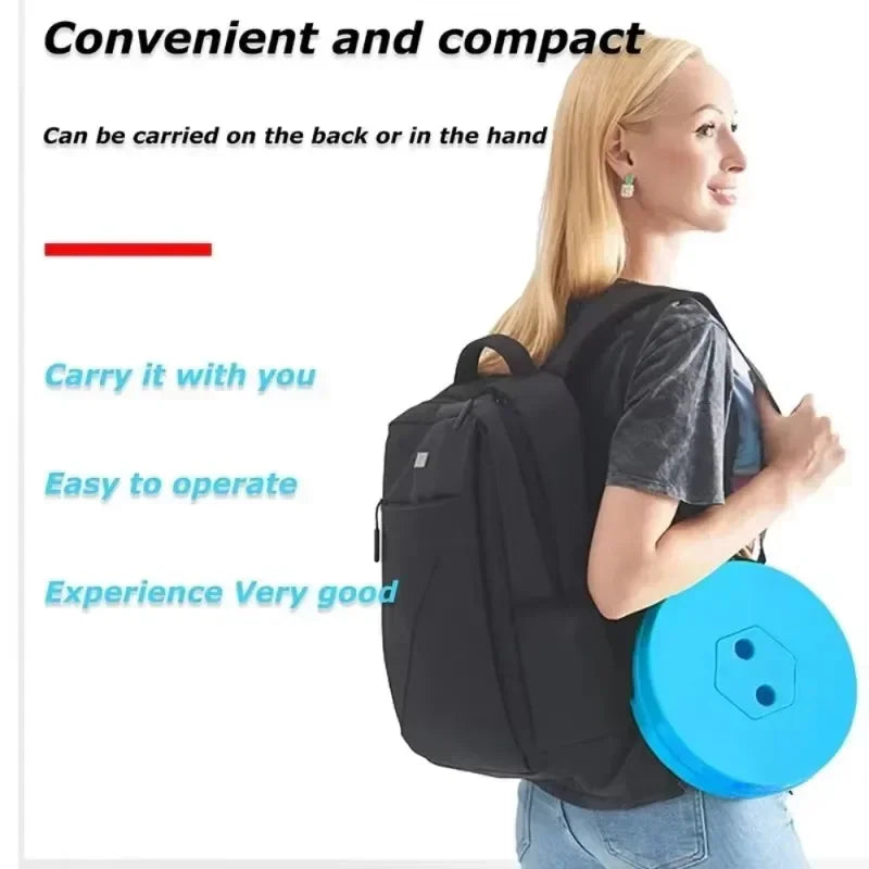 🪑 Sit Anywhere, Anytime! Compact Folding Telescopic Chair for Outdoor Adventures | Adjustable, Lightweight & Travel-Friendly