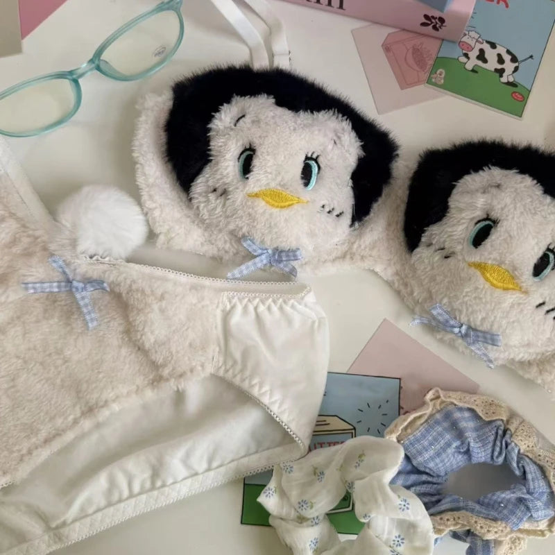 🔥 Viral Plush Bras – Bear & Panda Shapes That Wow! 🐼🐻